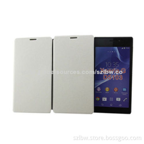Flip Leather Mobile Phone Cases for Sony Xperia G D 5103, 10 Colors Available for Selection